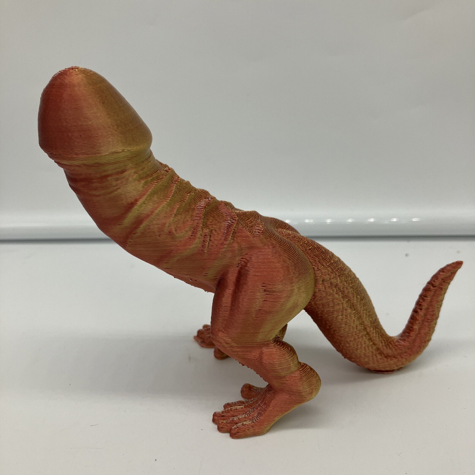3D Printed Joke Penis Dick T-Rex Adult Statue / Desk Ornament Decoration