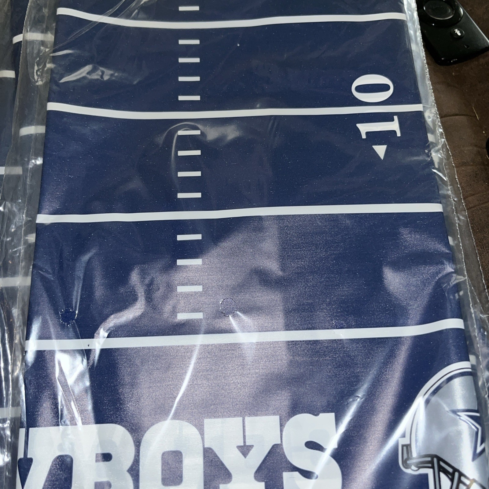 Dallas Cowboys NFL, Table Cover 54 In X 102 In Plastic Party Supply Tailgating