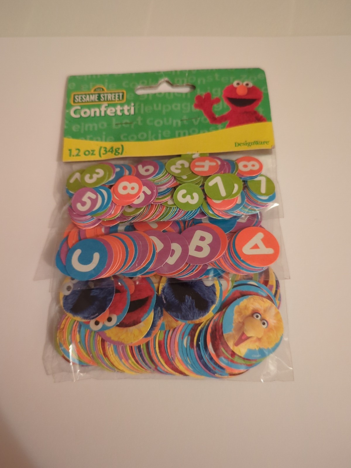 Sesame Street DesignWare Party Supplies Confetti 1.2 oz