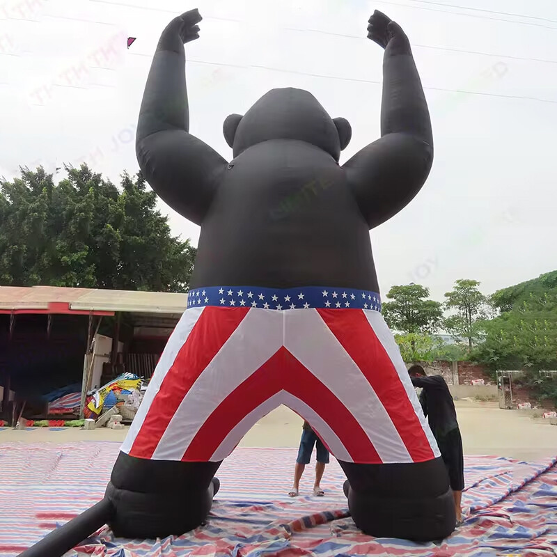 26ft Giant Inflatable Gorilla Fireworks Rocket Fire Arrow Replica Huge Cartoon