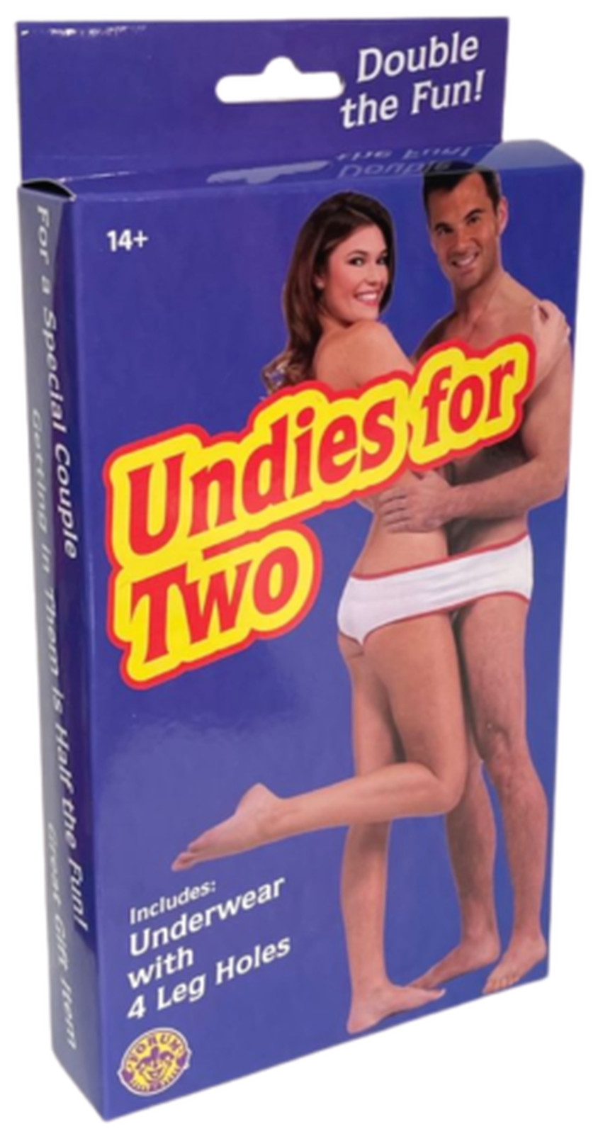Undies For Two – Adult Sharing Underwear – GaG Joke Novelty Gift