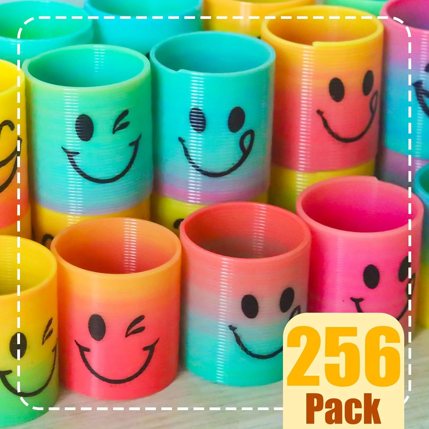 Cocurb 256 Pcs Mini Spring Party Favors for Kids 4 to 8 Fun Goodie Bag Stuffers