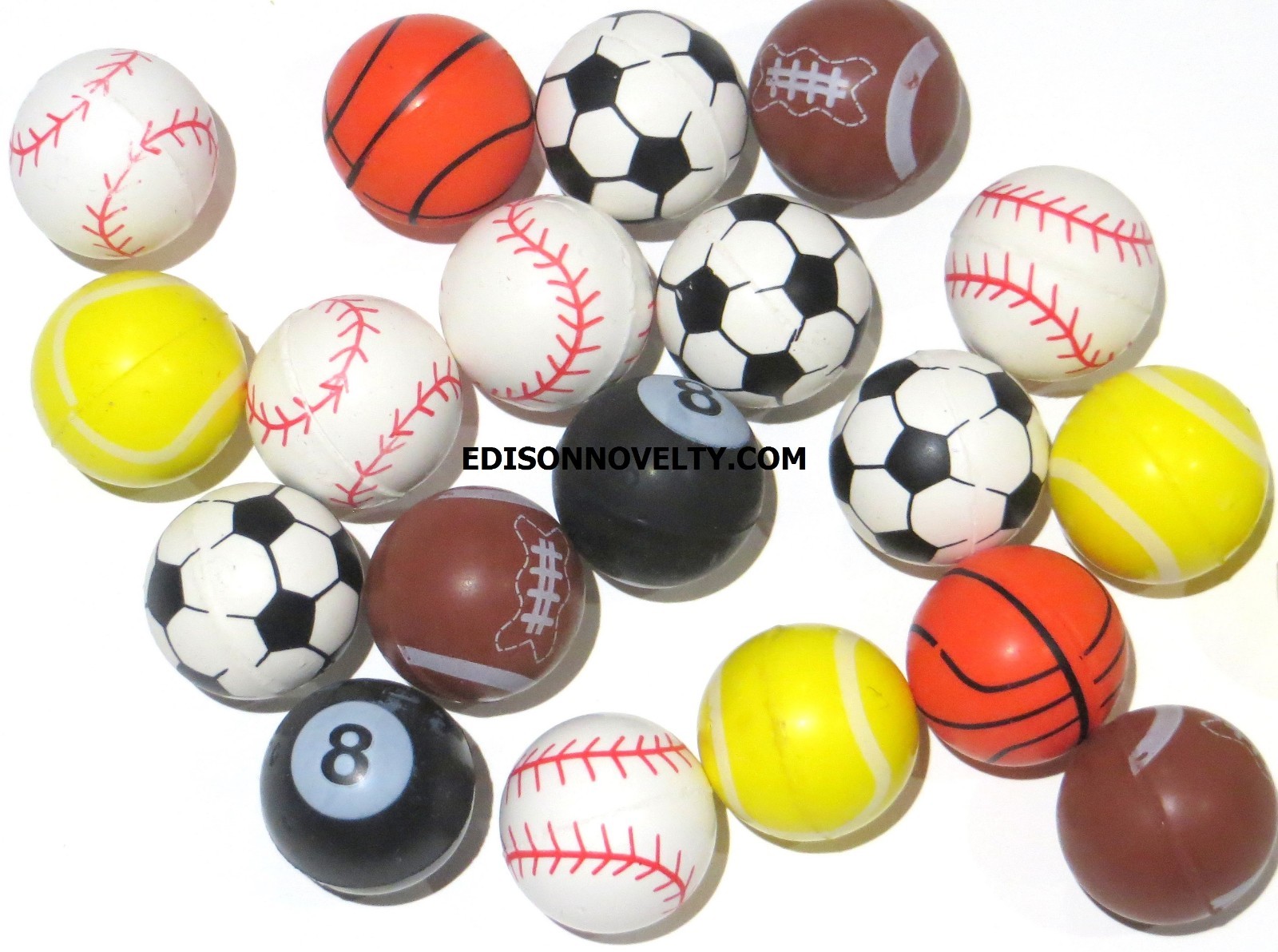 Sports High Bounce Balls (20 Per Order) 25mm