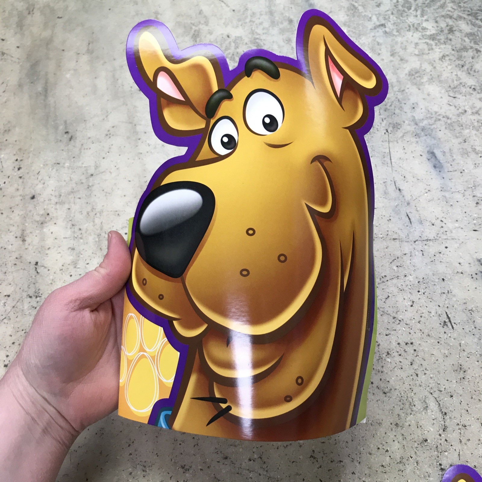 Vintage Scooby Doo Birthday Party Table Centerpiece Decor Halloween Party Stande