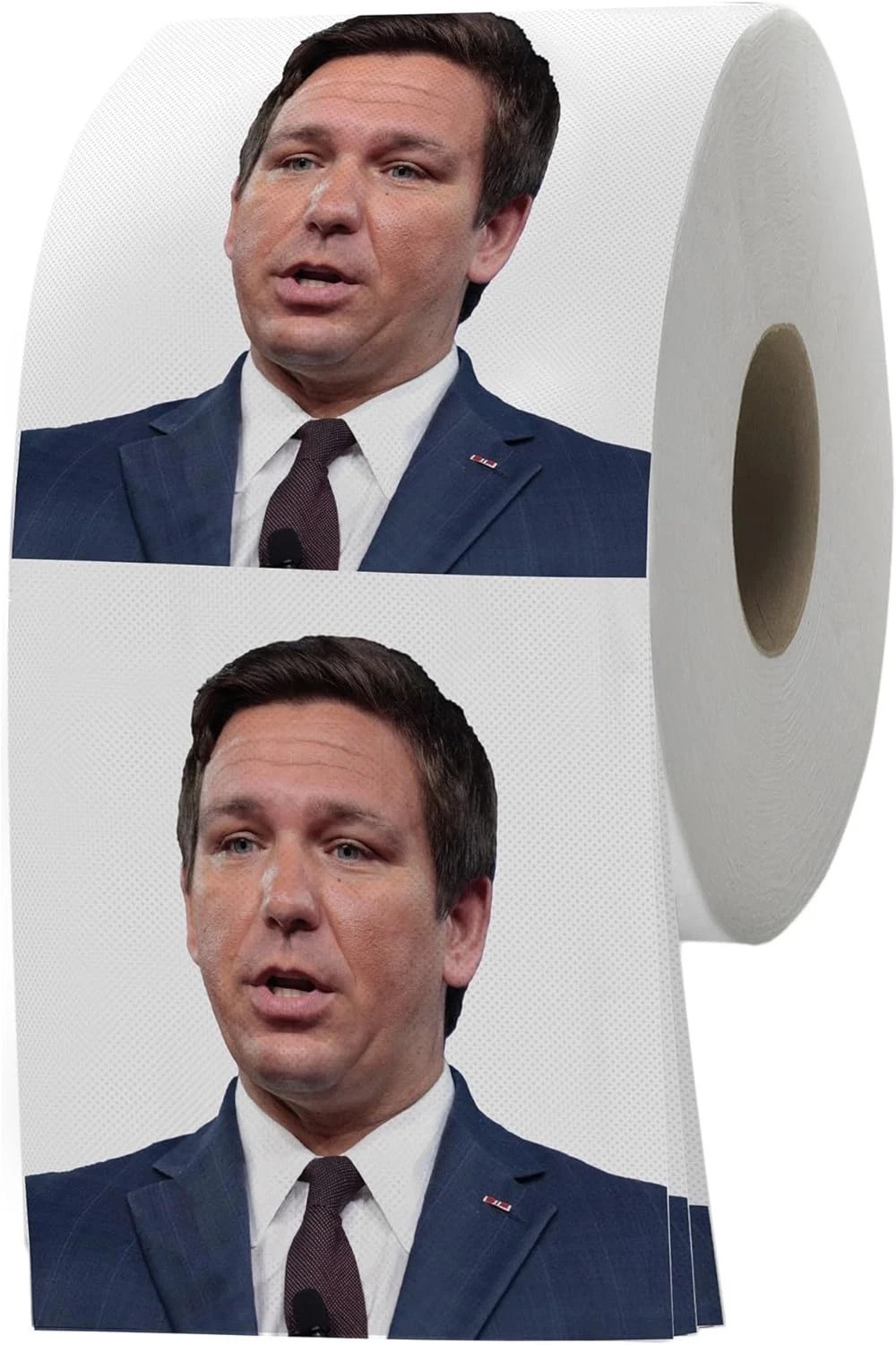 Ron DeSantis Toilet Paper Roll – Novelty 2-Ply Fun for Political Enthusiasts