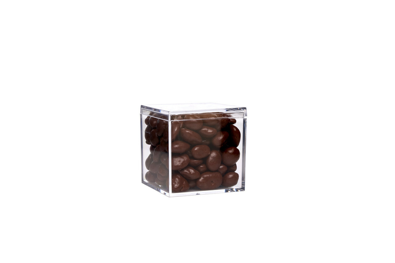 Clear Acrylic Square Cube Candy Box Boxes 2X2X2 Inches – Set of 12