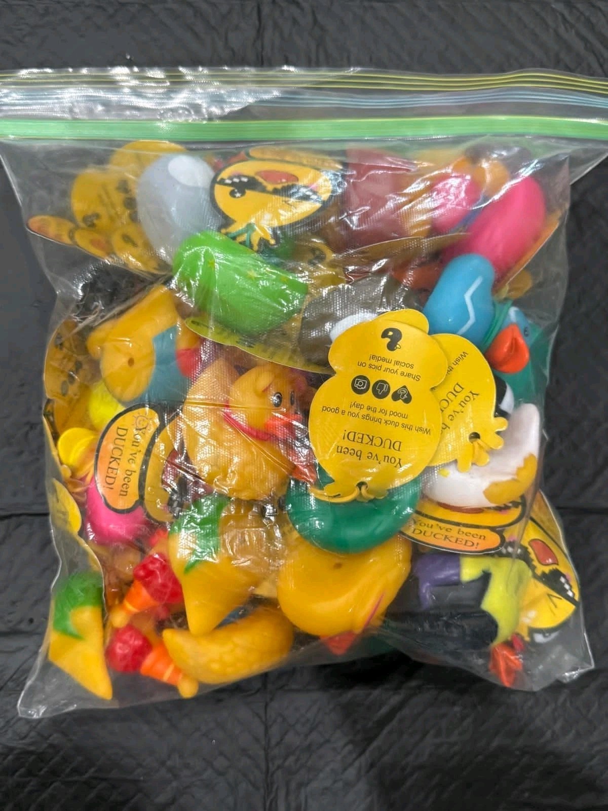 Assortment of Rubber Duckies for Jeep Ducking & Bath Time – 30 Bulk Pack