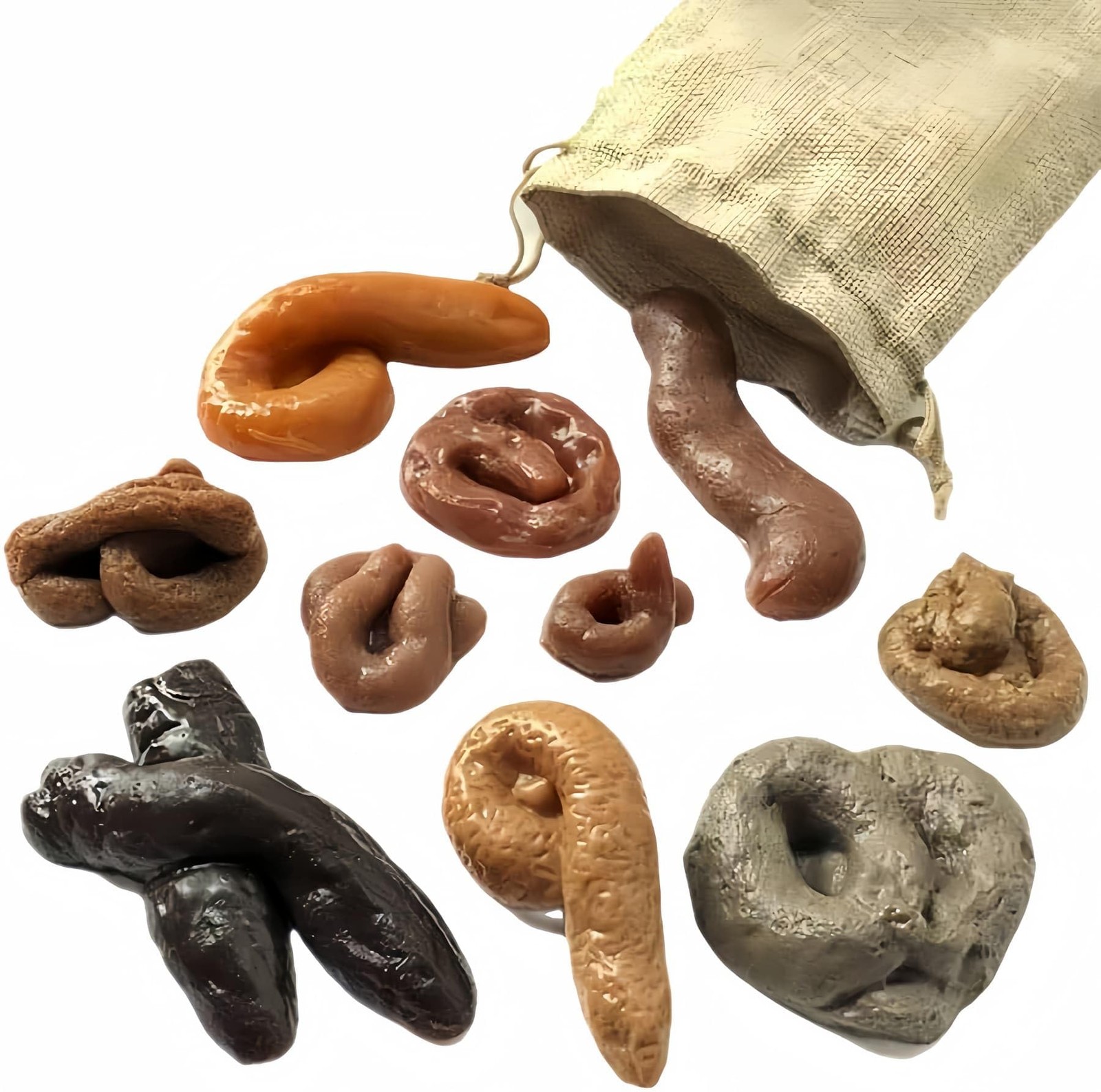 10 Pieces Fake Poo Realistic Fake Turd Prank Floating Poo, Fake Dog Poop Toys…