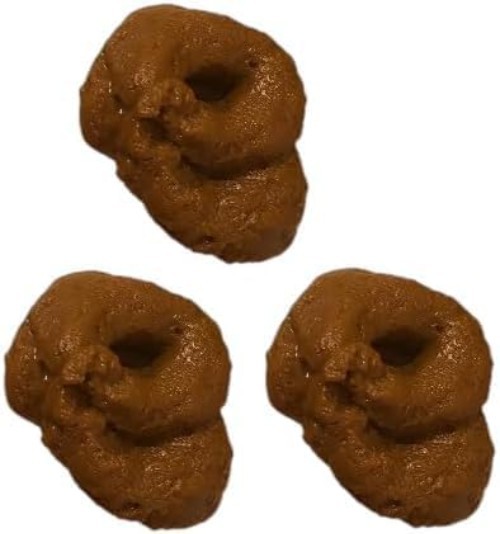3Pcs Realistic Fake Poop Props – Floating April Fools’ Prank Kit with Brown N…