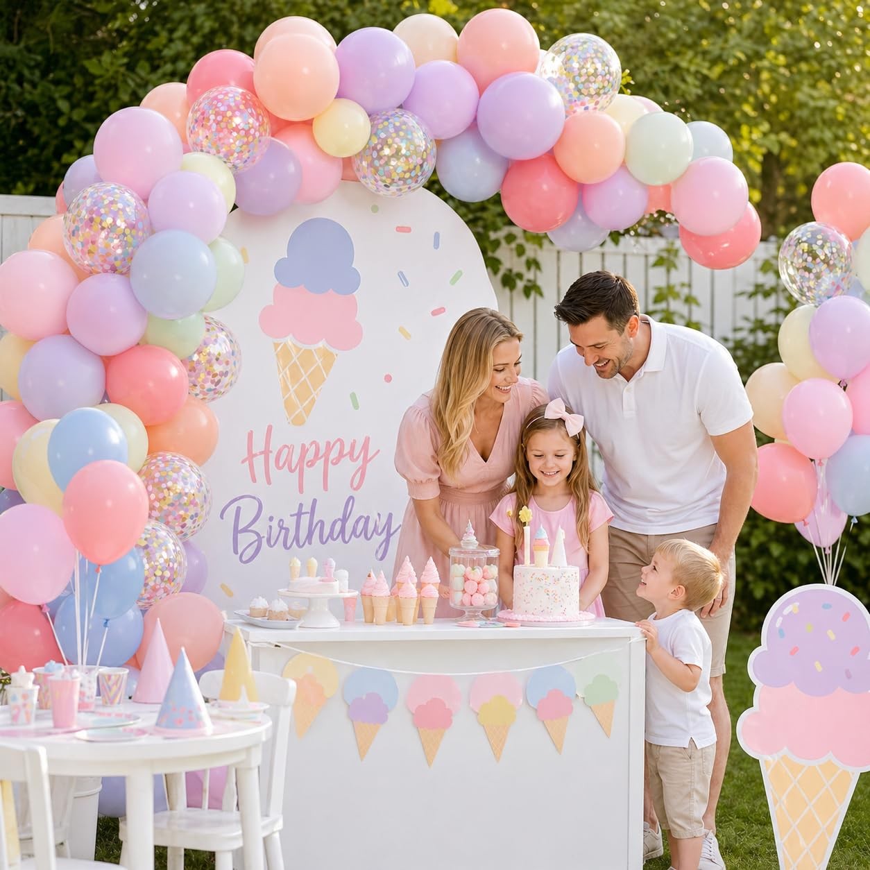 Pastel Balloons 60pcs 12 Inch Macaron Pastel Pink Blue Yellow Mint Lavender R…