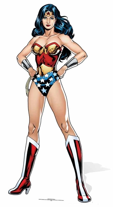 Wonder Woman DC Comics Justice League Cardboard Cutout Standee Standup Superhero