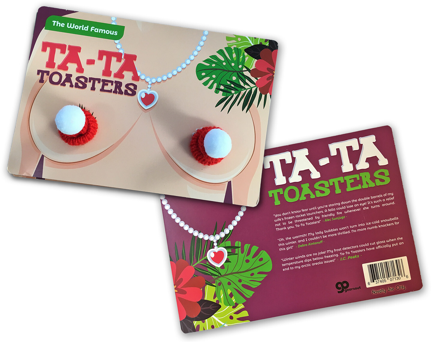 Ta-Ta Toasters – Funny Hooter Warmer for Women – Funny Adult Gag Gift Joke