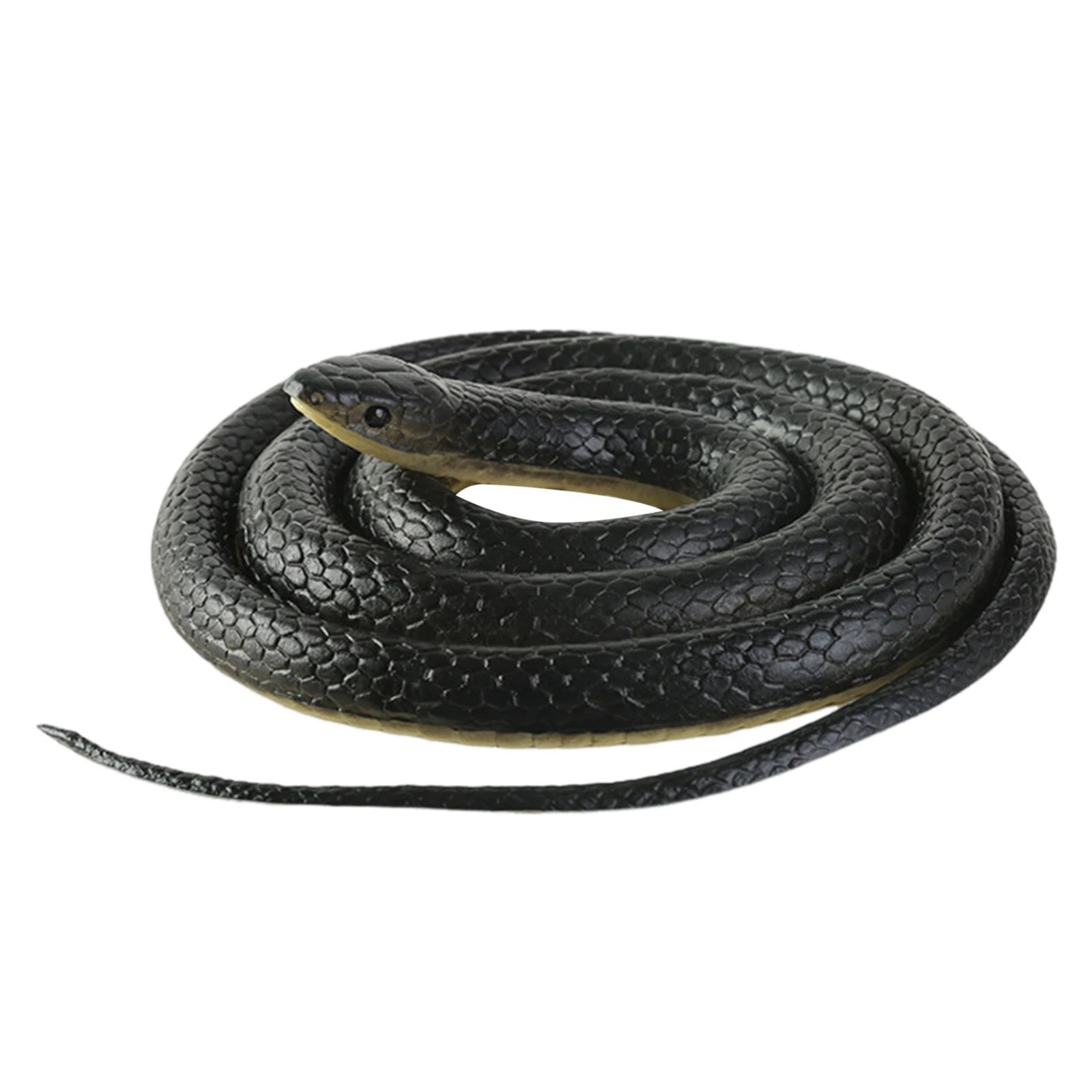 Fake Realistic Snake Lifelike Real Scary Rubber Toy Prank Party Joke For Garden