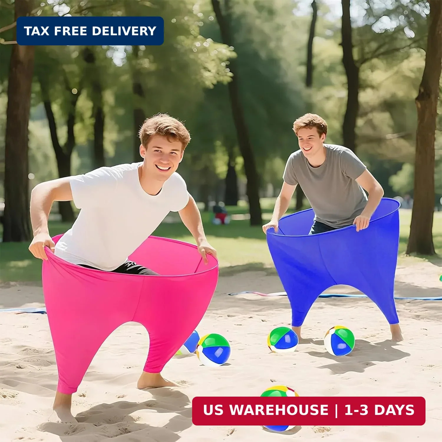 Granny Pants Yard Game,Granny Pants Outdoor Game,2pcs Giant Oversized Granny Fun