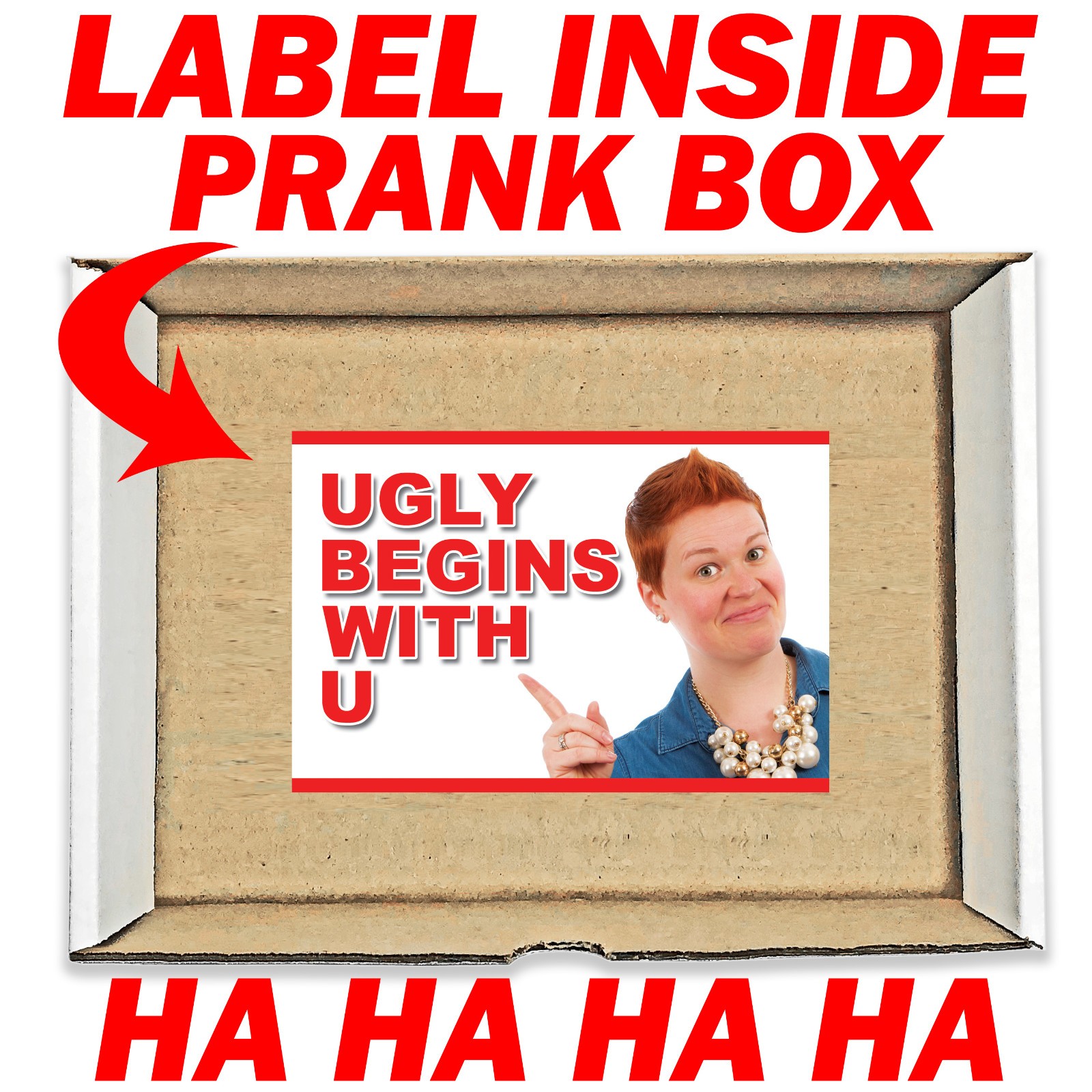 Ugly Begins with U Prank Mail Sent Anonymously!