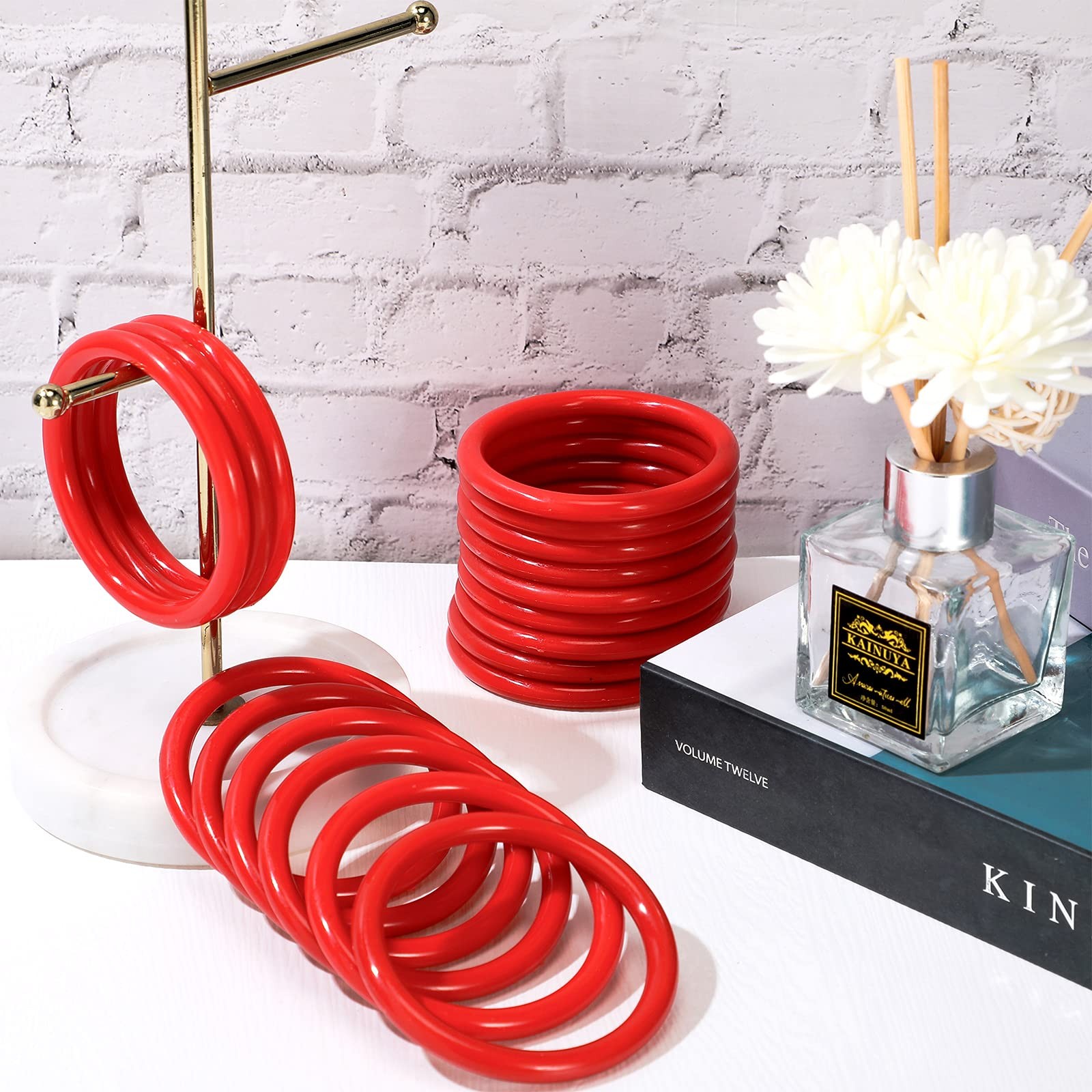 48-Piece Bottle Ring Toss Game Set – Fun Outdoor Party Favors for Adults
