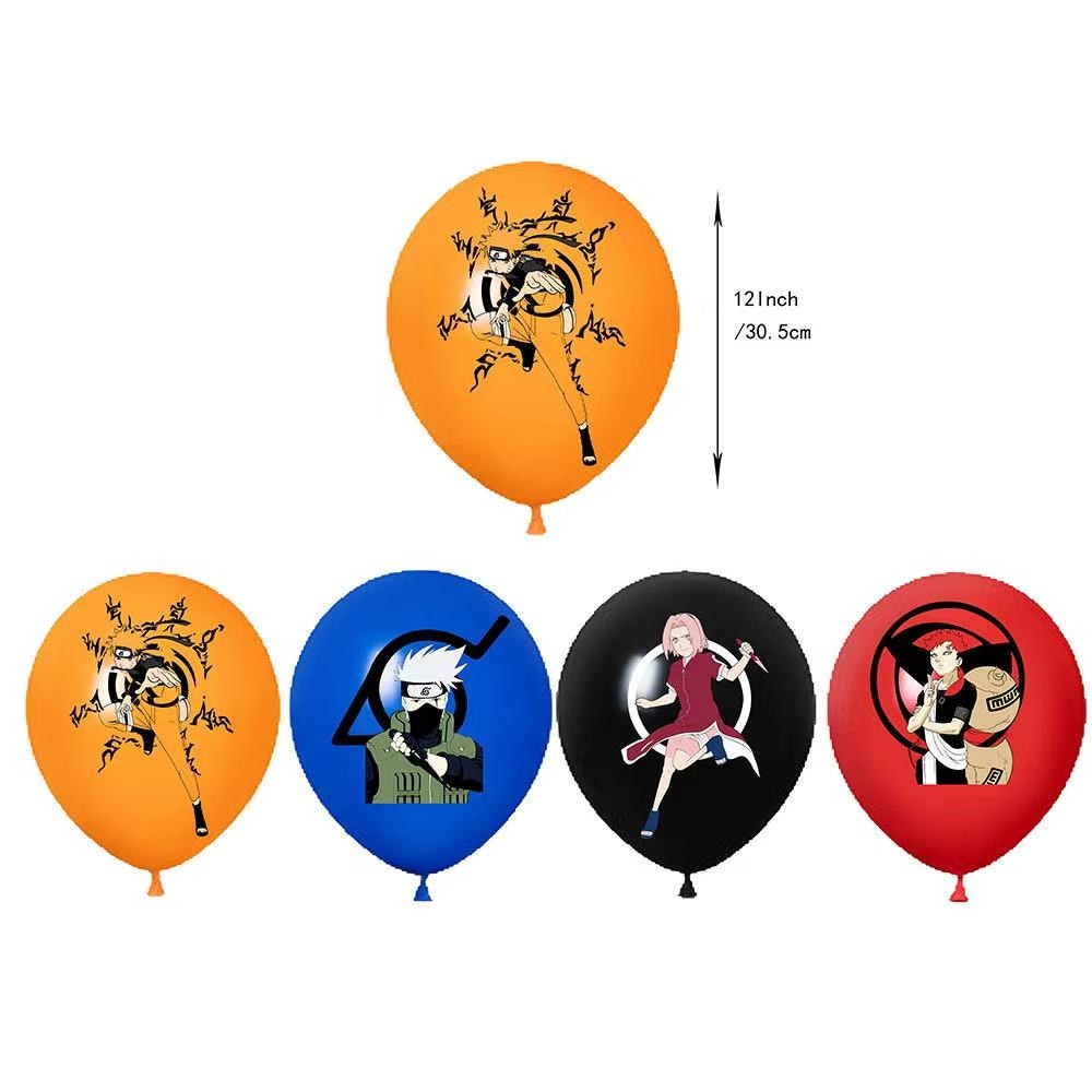 Anime Naruto Shippuden Theme Birthday Party Supplies,Birthday Party Decorate Set