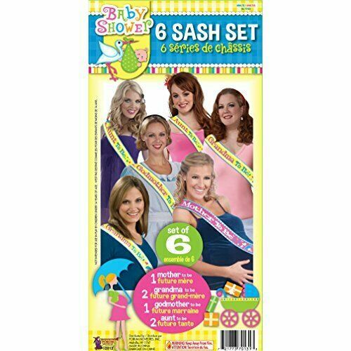 Forum Novelties Baby Shower Sash Set