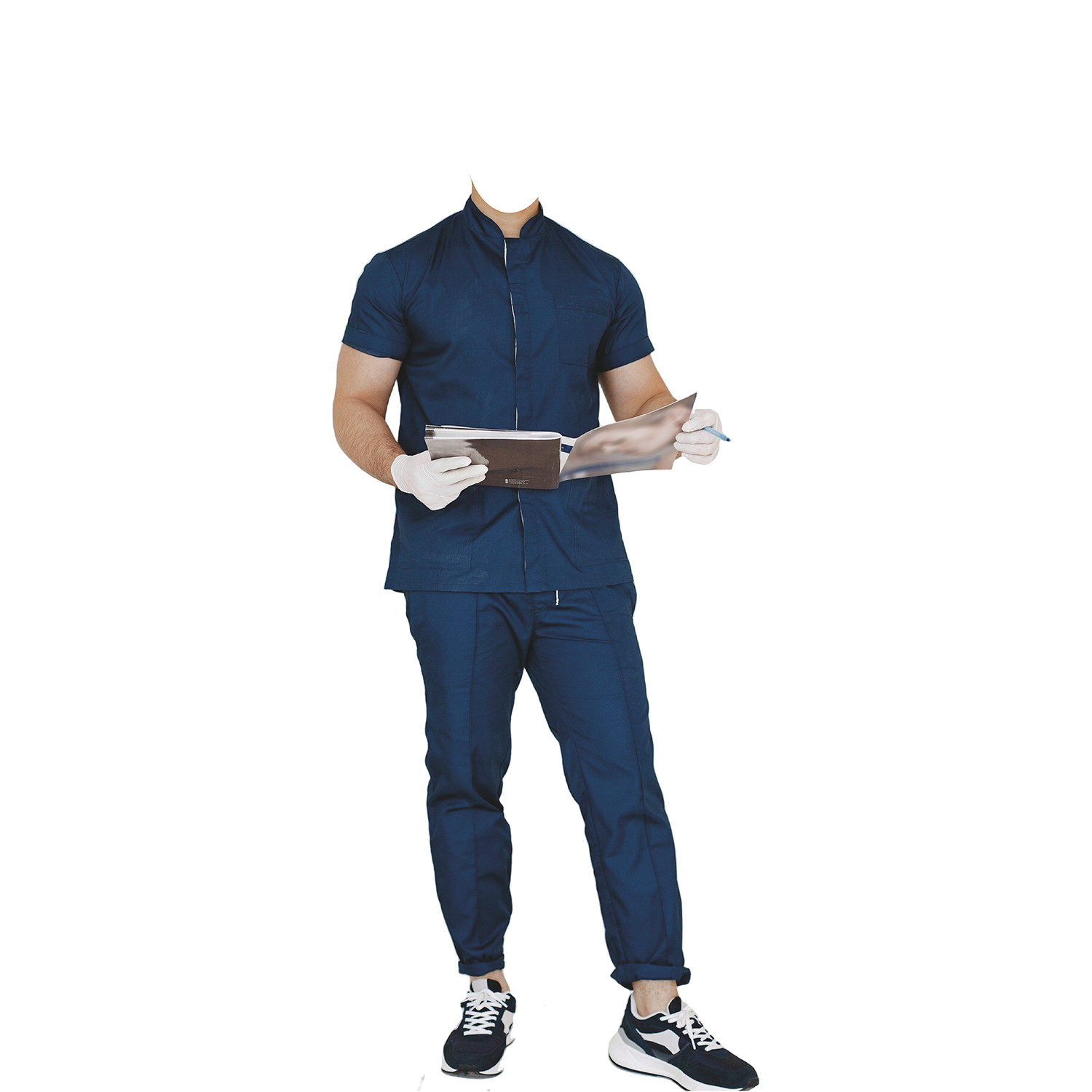 SS11142 Male Nurse Stand In Doctor Office Cardboard Cutout Standee Standup