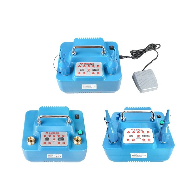 Electric Balloon Pump 800W With Timer Dual Holes Professional Inflator