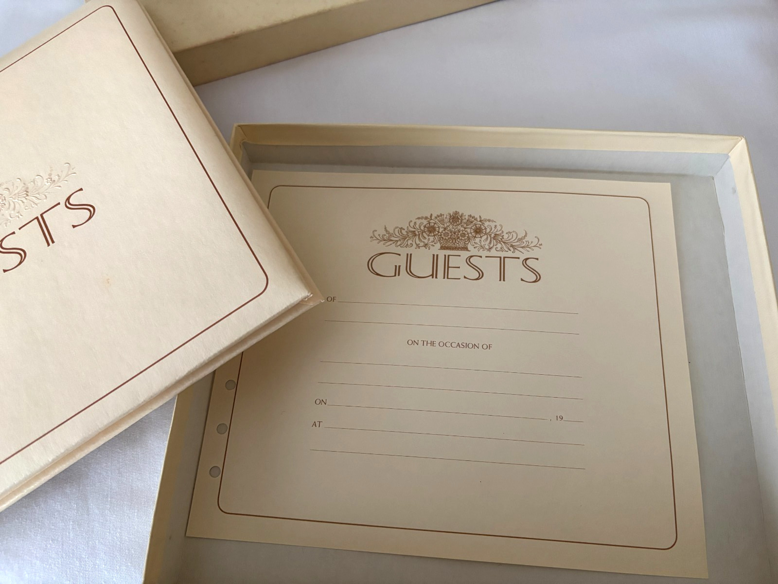 NEW Hallmark All-Occasion Guest Book Wedding Business Anniversary Memorial