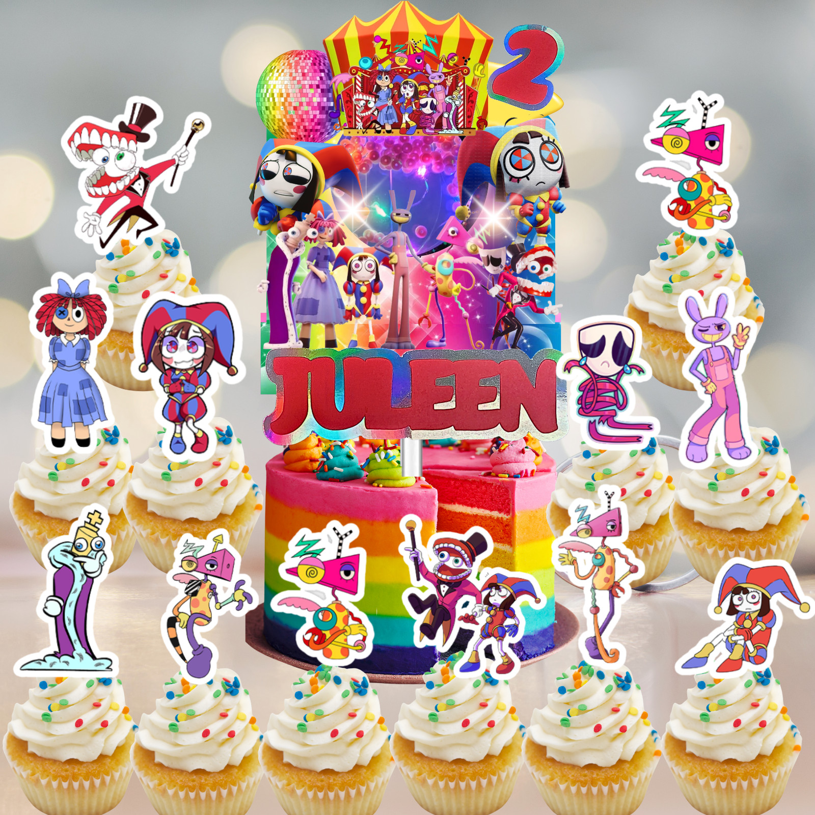 Amazing Circus Tablewave Party Supplies happy birthday centerpiece decoration