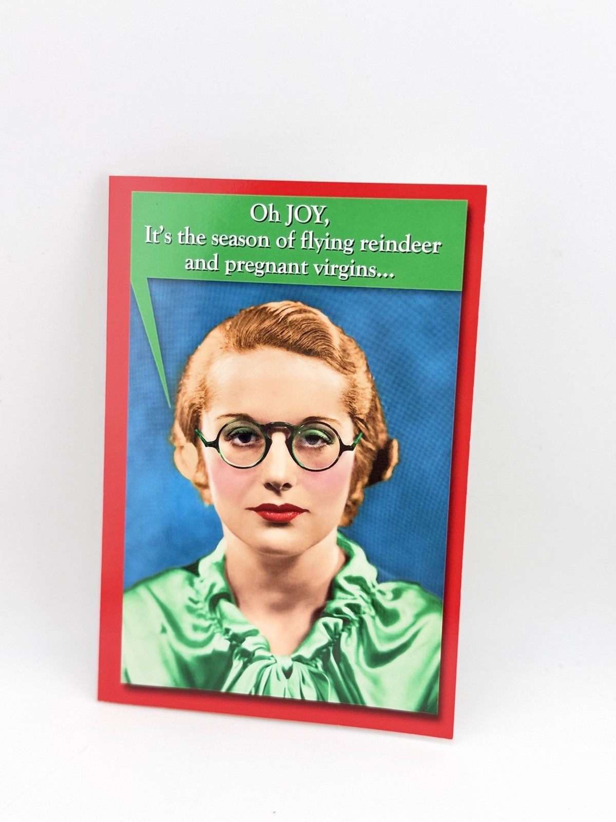 NobleWorks Funny Christmas Card Adult Humor Offensive Holiday Card Funny