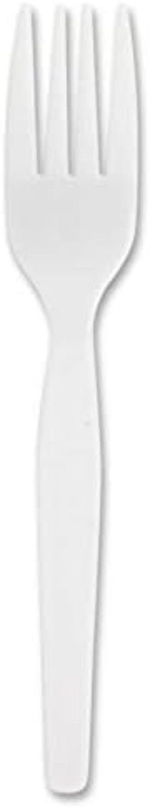 100 Heavyweight Disposable Plastic Forks – Rigid & Flexible for Any Occasion