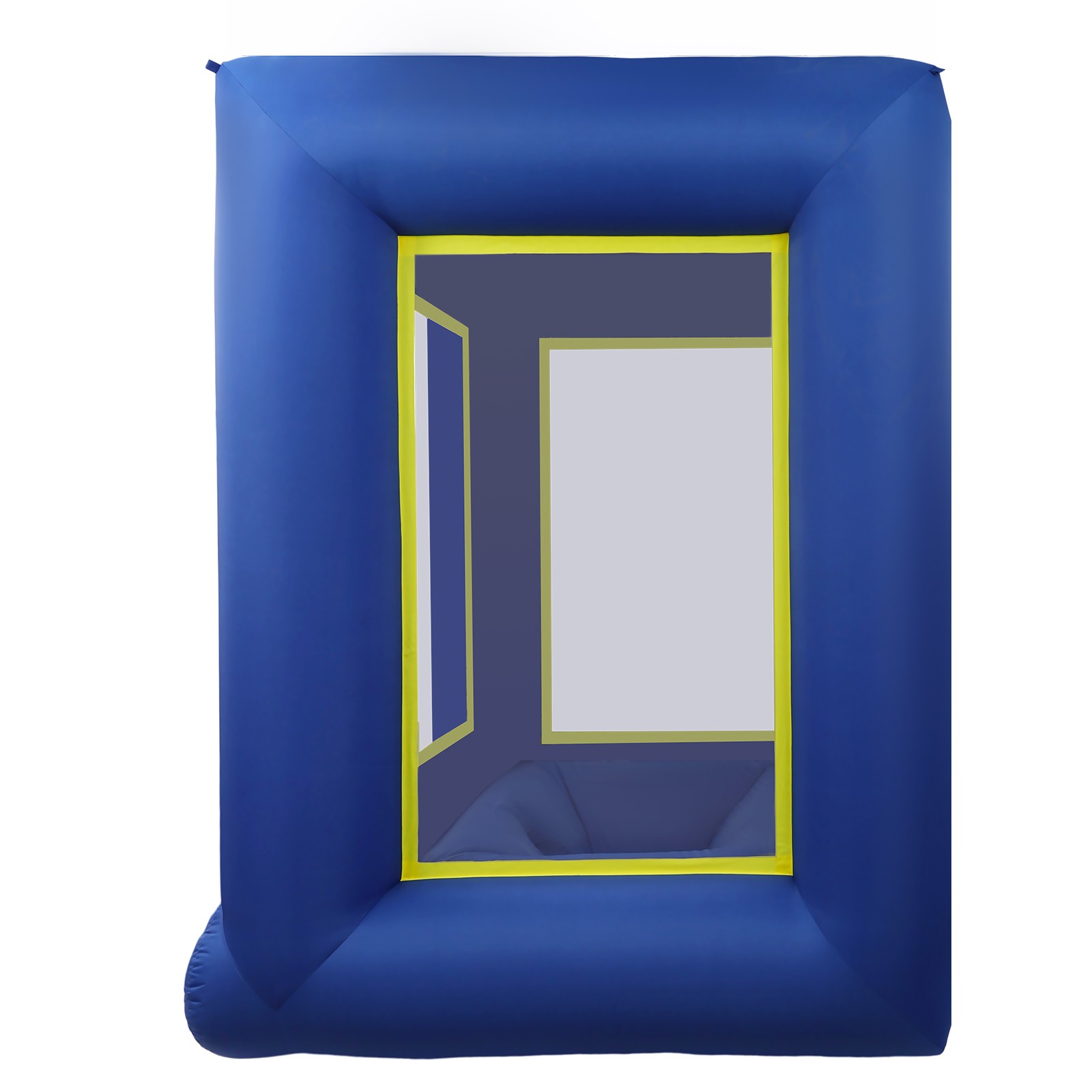 Inflatable Money Machine Booth 78.74*42.52*106.3in Cash Grab Game Cube
