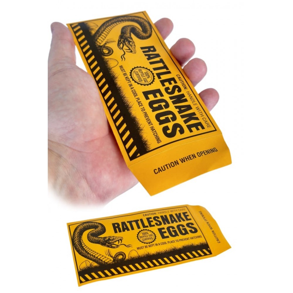 1 RATTLESNAKE EGGS PRANK ENVELOPES ~ Joke Gag Gift Magic Trick Fun!