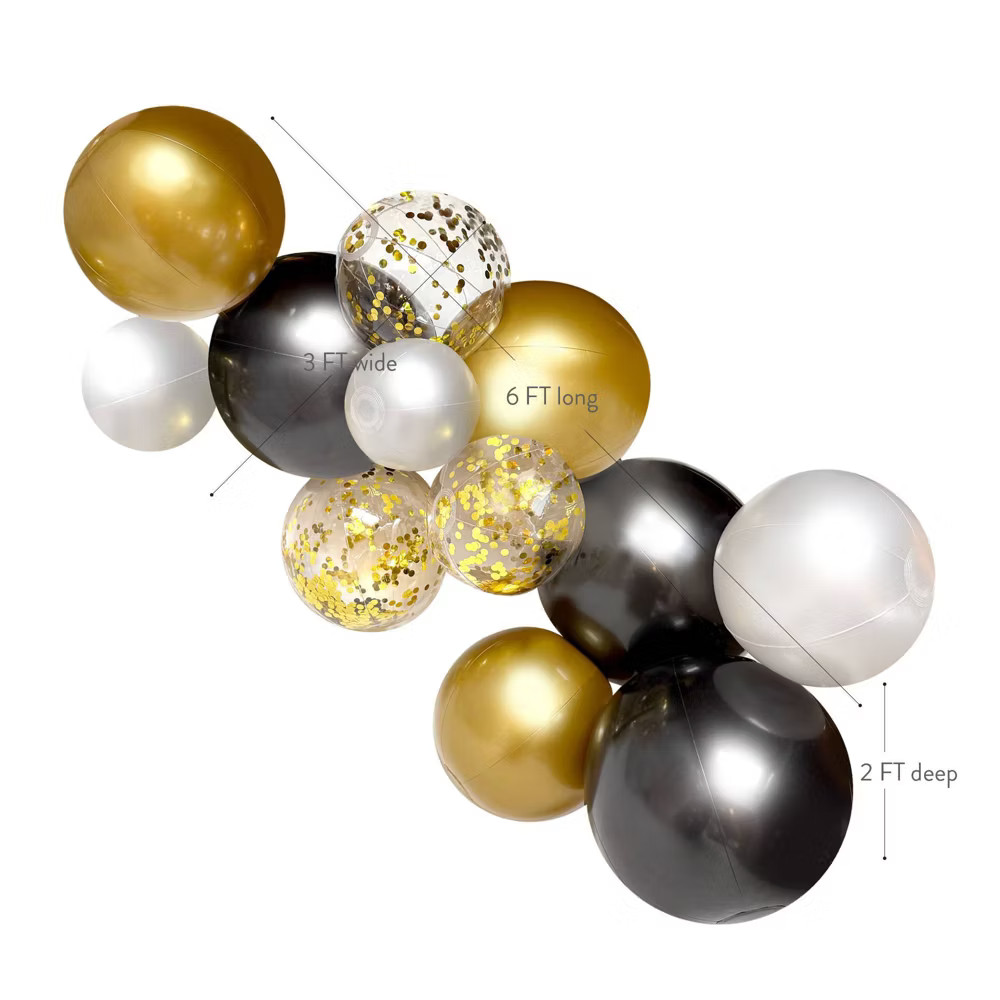 MINNIDIP Balloon Garland 12 Cluster in Class of 2026