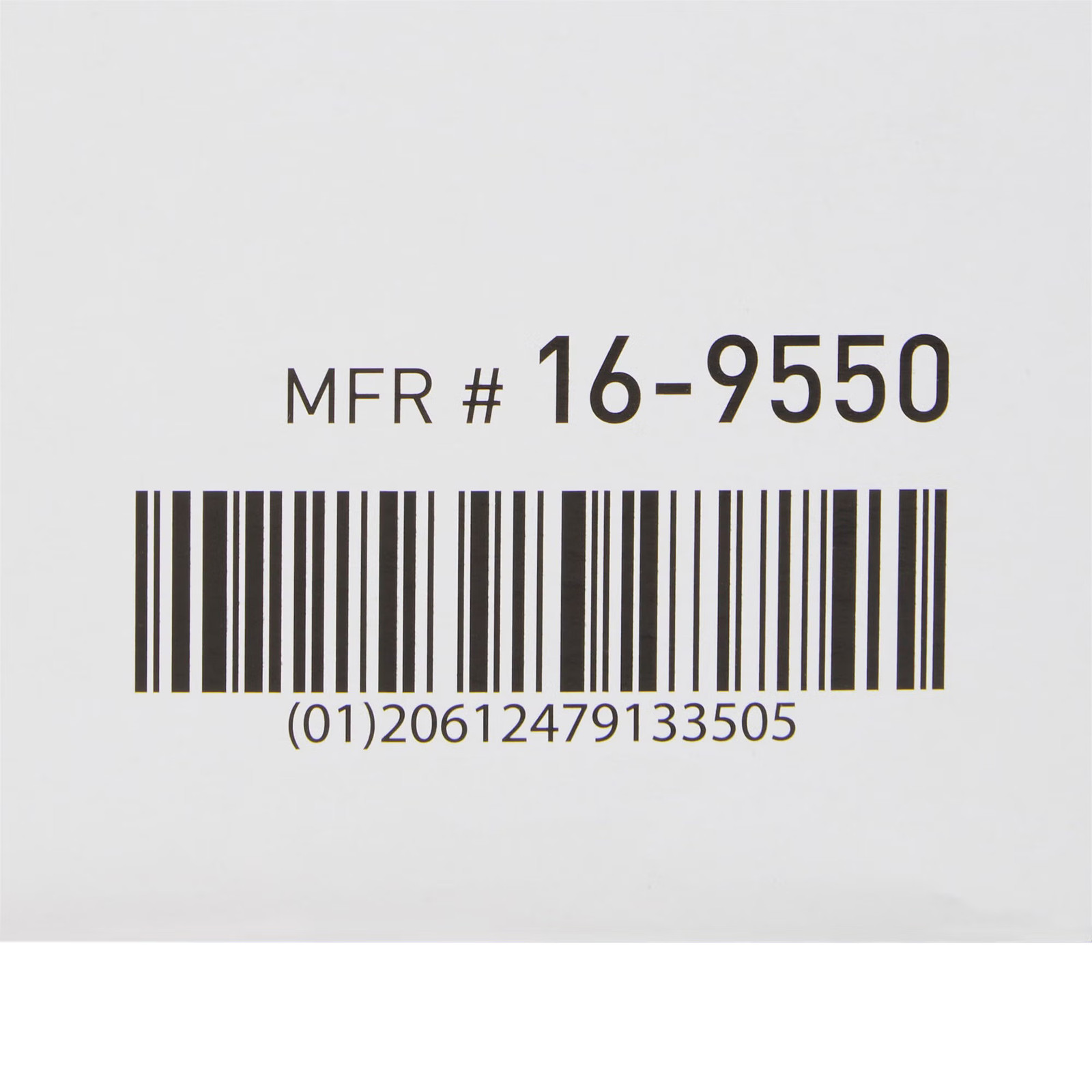 McKesson Disposable Flexible Drinking Straw White Plastic 500 Ct 16-9550