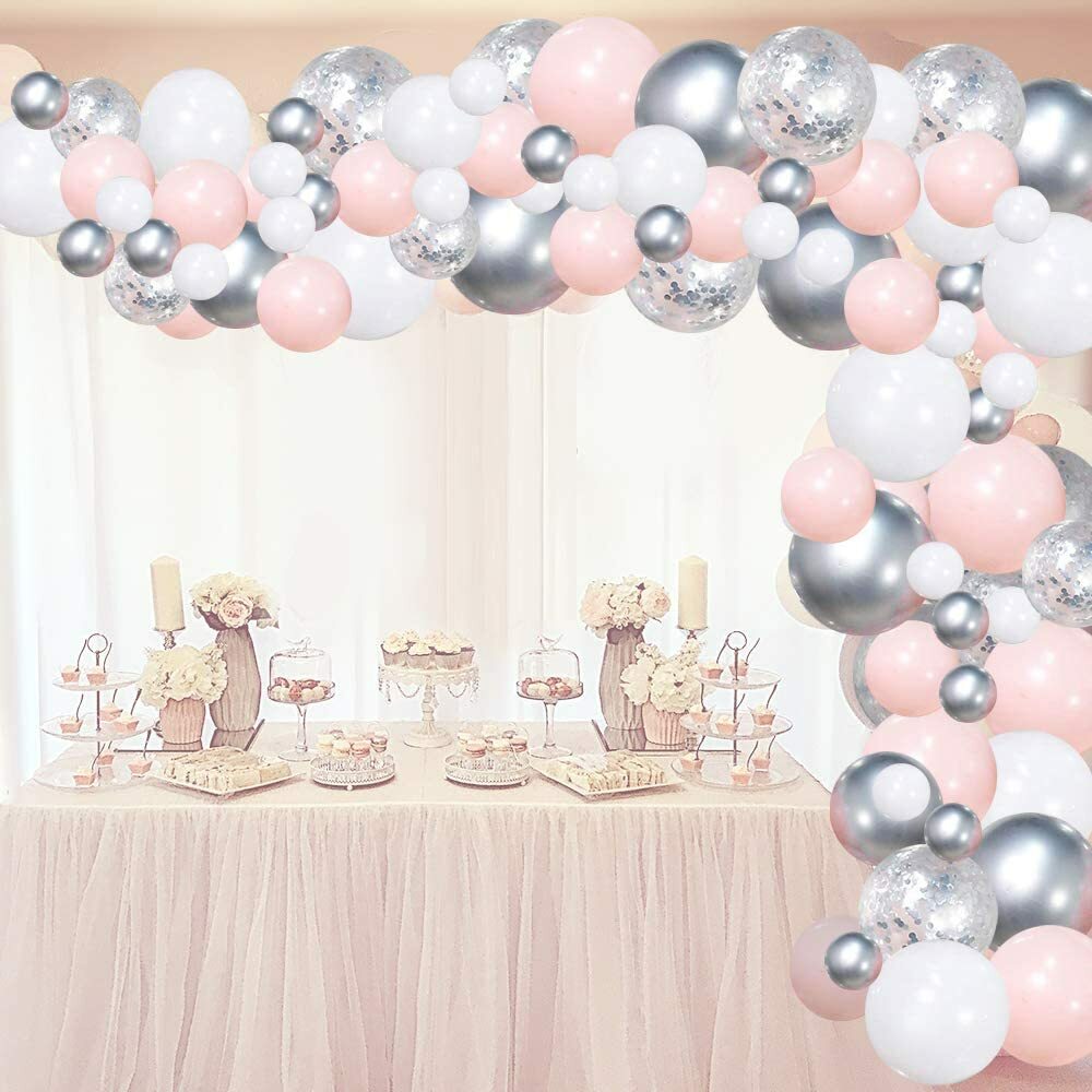 Multi Color Latex Balloon Party Wedding Anniversary Birthday Decor Up to 90 PCS