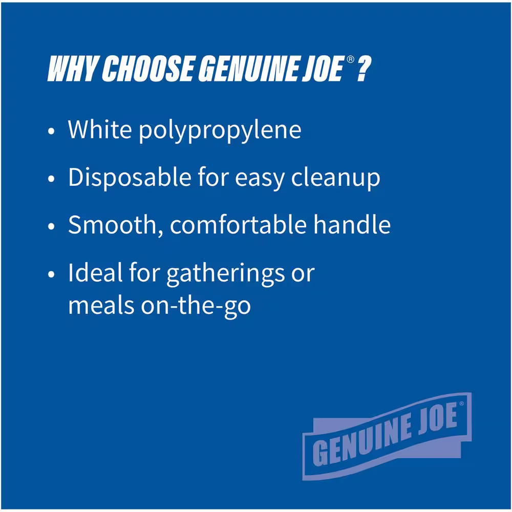Individually Wrapped Disposable Polypropylene Tableware Forks, 1000/Carton