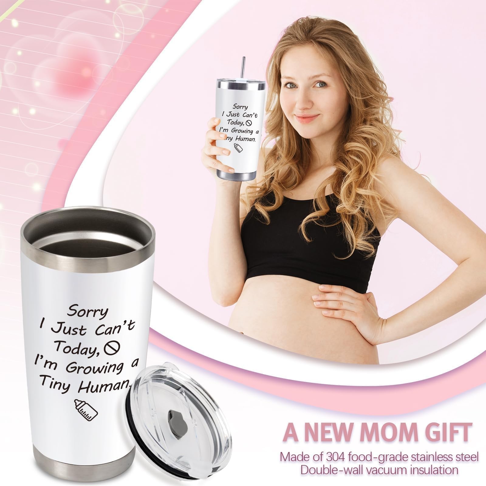 Pregnancy Gifts for Expecting Mom Mommy to Be Gifts for First Time New Mom 20 Oz