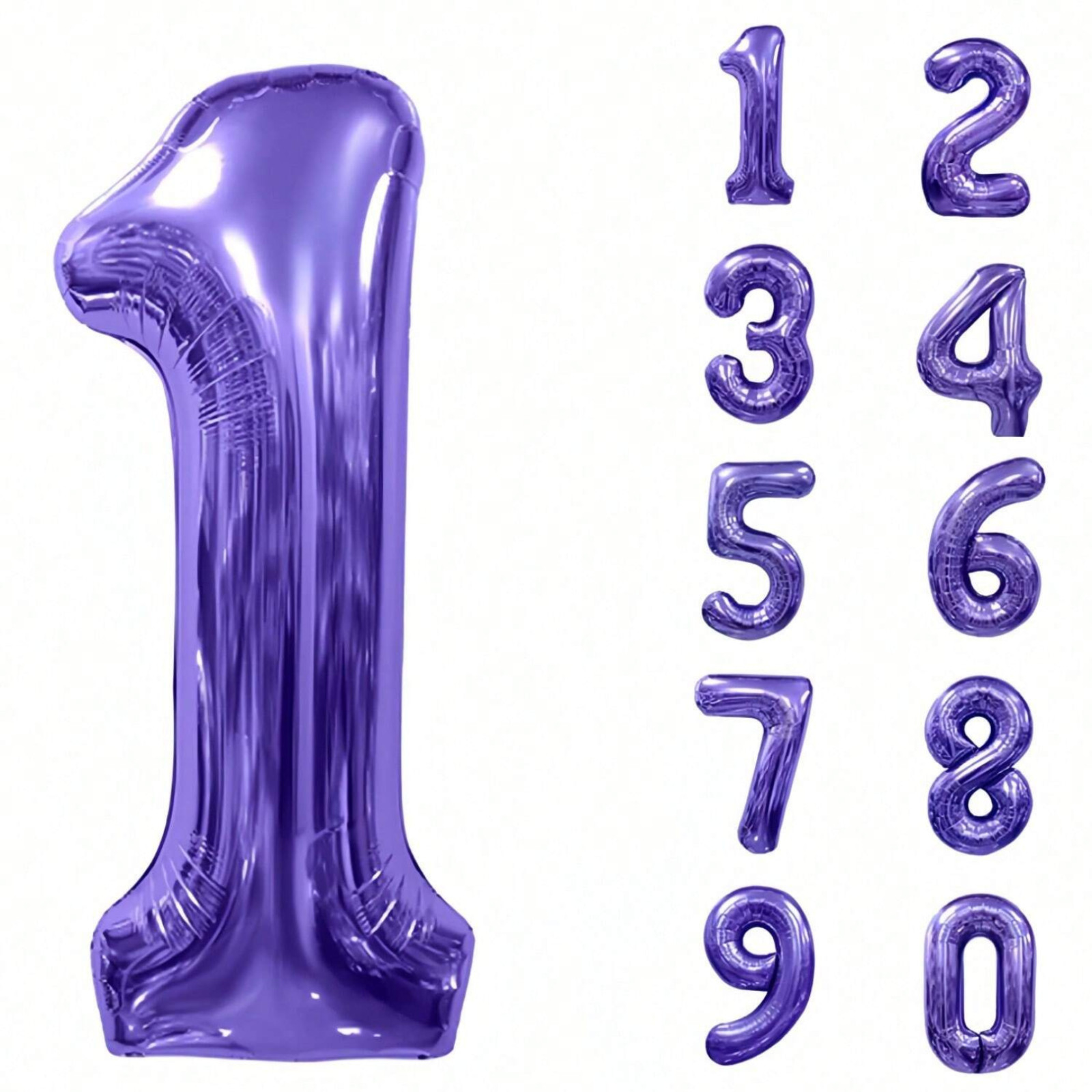 Large Number Balloons 40 Inch Foil 0-9 Giant Helium Air Birthday Party Decor USA