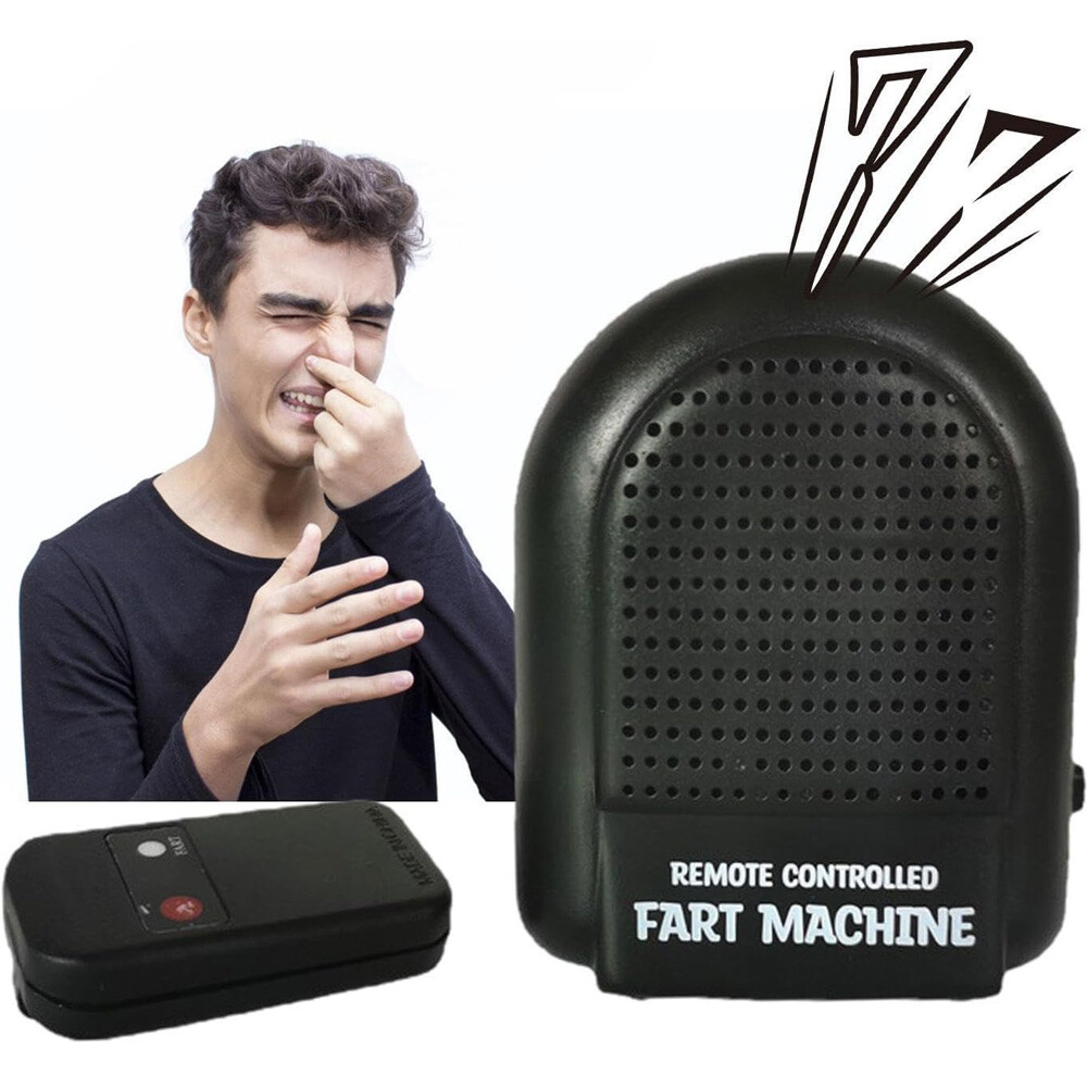 Electronic Fart Box Machine Remote Controlled Prank Joke Fun Fart Machine Box US