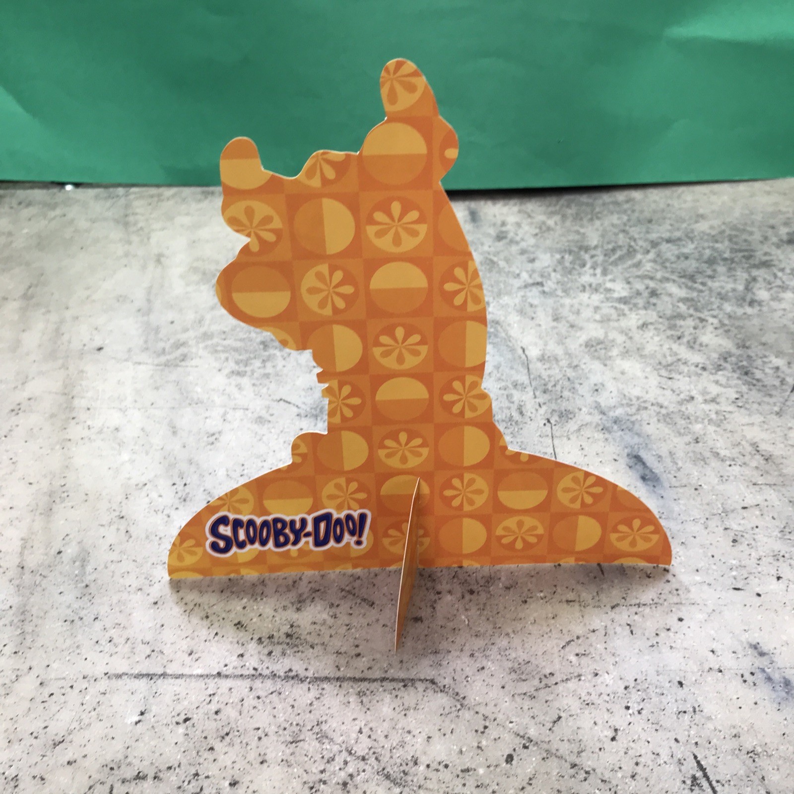 Vintage Scooby Doo Birthday Party Table Centerpiece Decor Halloween Party Stande