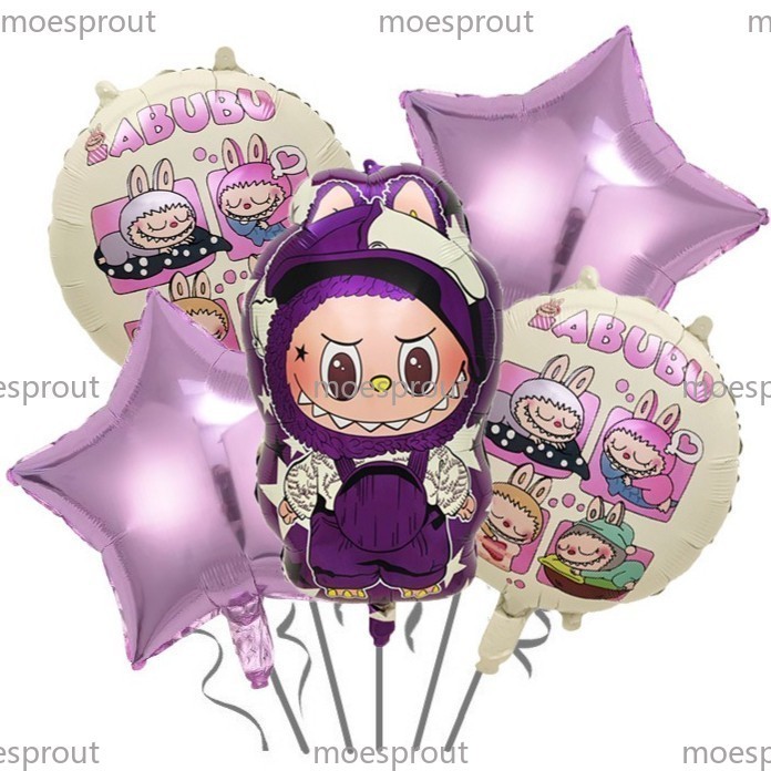 LaBu Birthday Balloon Monster Big Into Energy Party Decoration Balloons
