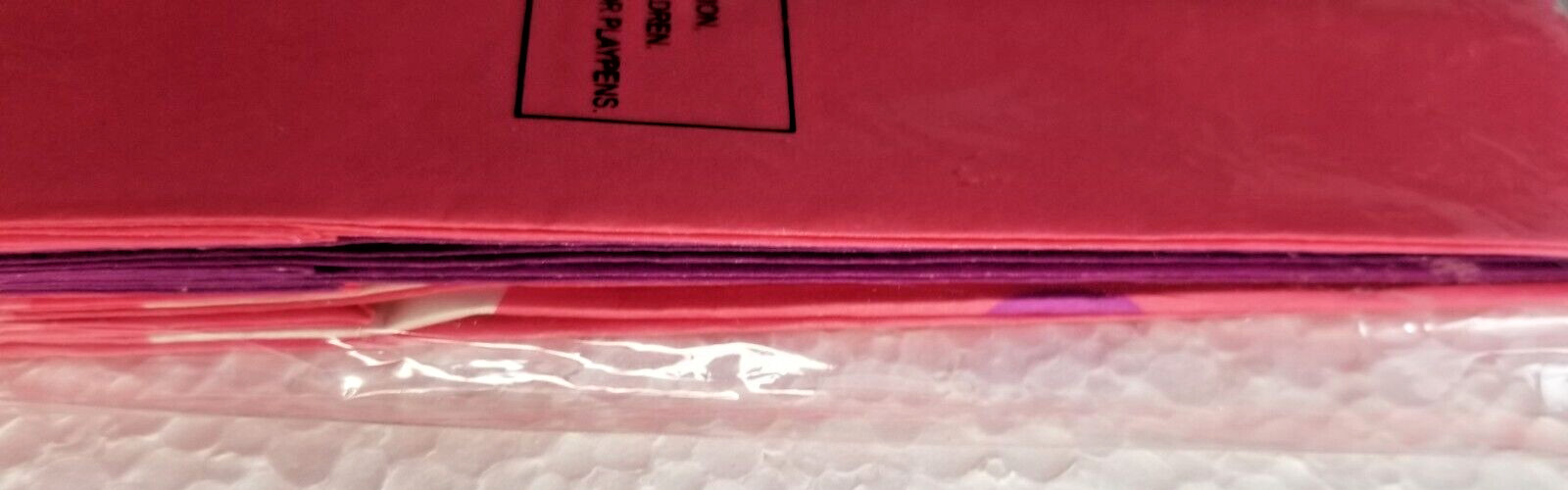 Paper Treat Bags Pink & Purple Contemporary Design 3 Packs Birthday Valentine +