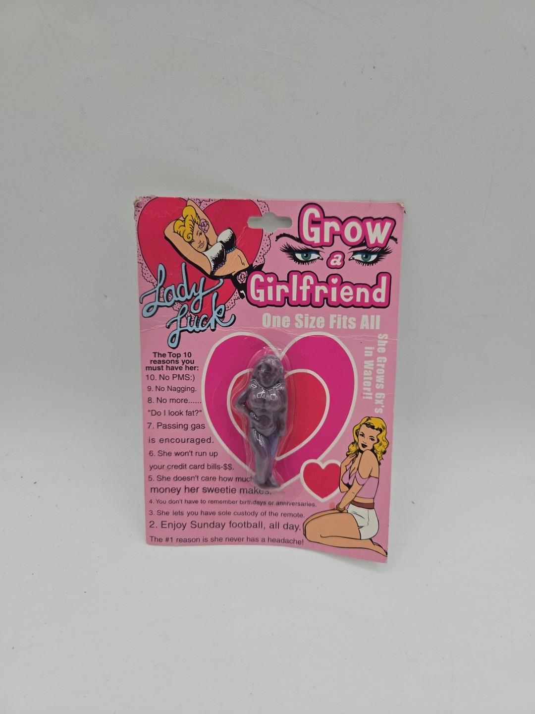 Grow A Girlfriend – Grows 600% in water funny – GaG Joke Novelty Adult Gift