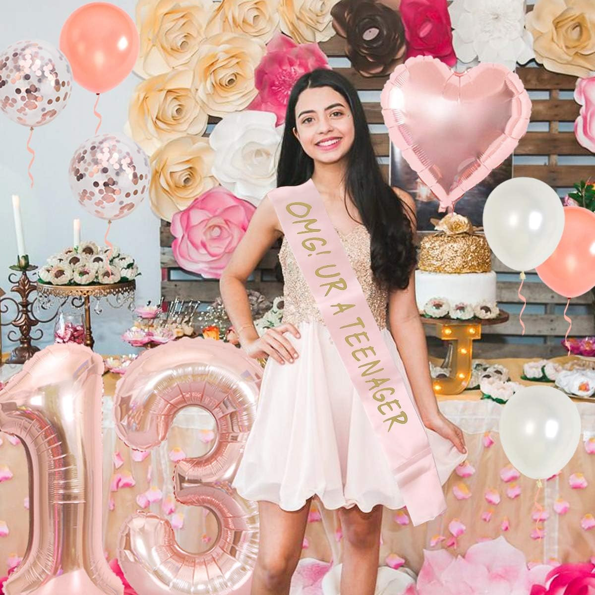 Teenager Birthday Party Decoration 13Th Birthday Party Decorations for Girls wit