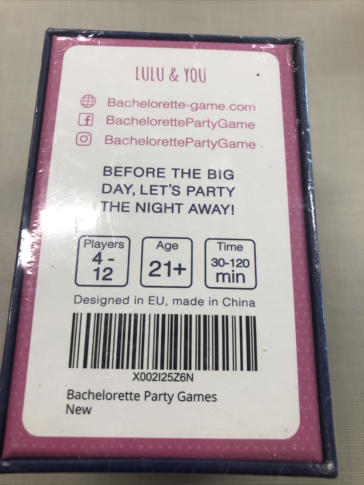Bachelorette Party/Card Game