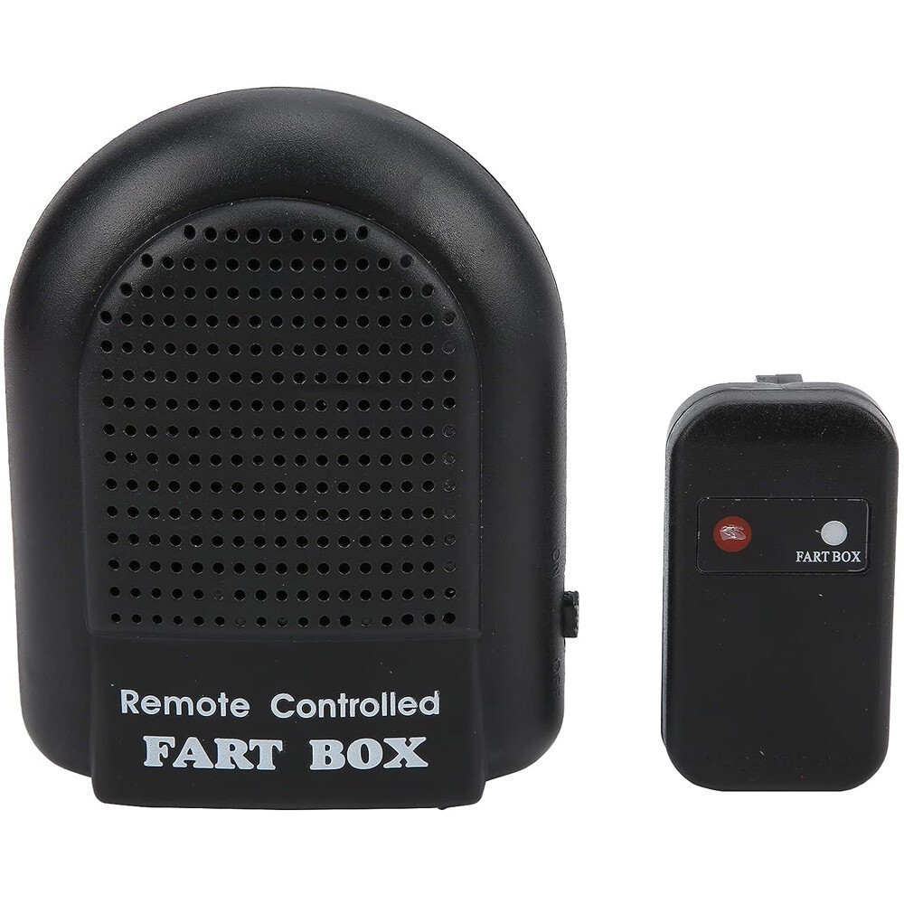Electronic Fart Box Machine Remote Controlled Prank Joke Fun Fart Machine Box US