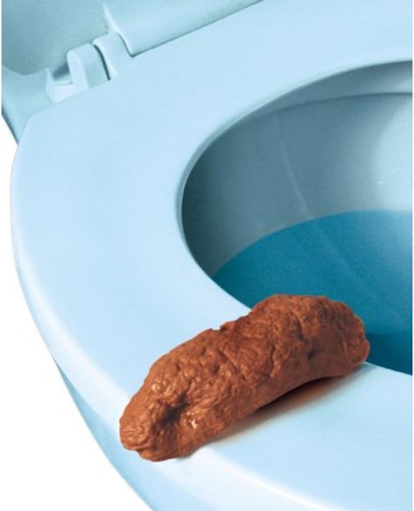 Liquid Ass Spray + Party Pooper Fake Poo Toy Bundle