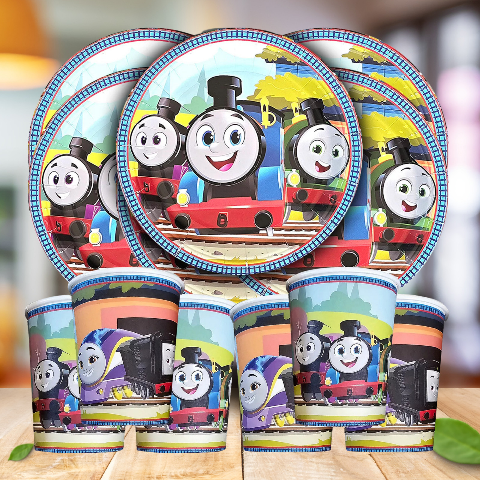 THOMAS TRAIN birthday party supplies favor centerpiece decoration event balloon