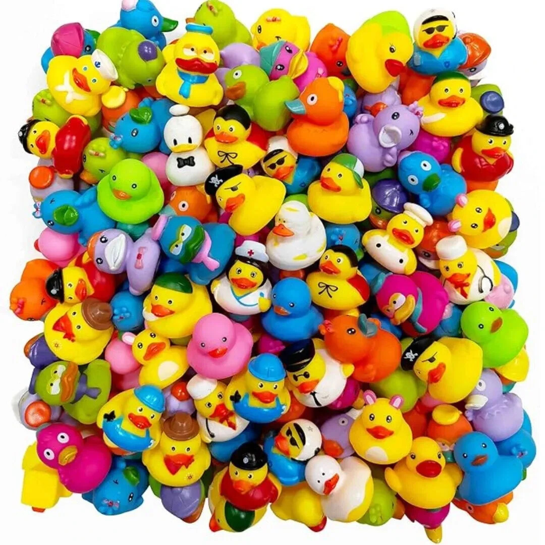 Rubber Ducks in Bulk,Assortment Duckies for Jeep Ducking Floater Duck Bath Toys