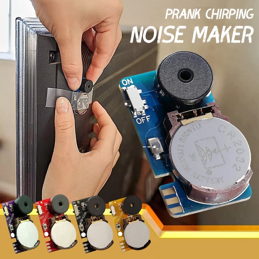 1~5x Noise Cricket Hidden Pranks Chirp Boring Noise Sound Maker Cricket Beep