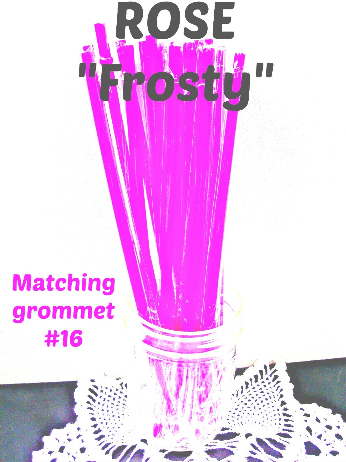 “FROSTY” STRAWS, 9/32″ X 9″ or 11″, Solid Frosty Colors, Reusable