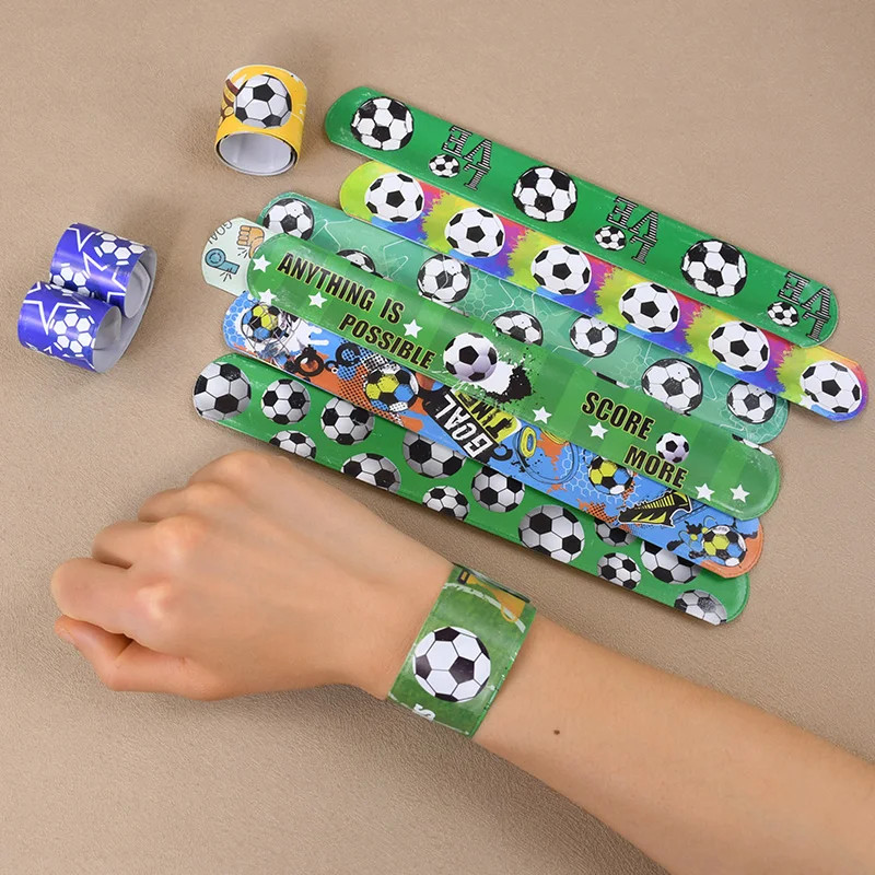 Soccer Party Favors Football Theme Bracelets Keychain Pin Ball Maze Game Toys Ki